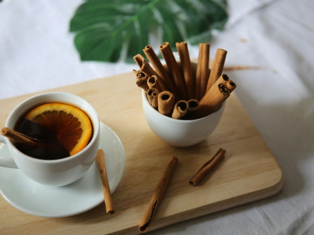 canela: chá para emagrecer
